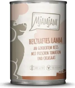 Sichere Zahlung MJAMJAM Leckere Mahlzeit herzhaftes Lamm an gekochtem Reis mit frischen Tomaten 400 g